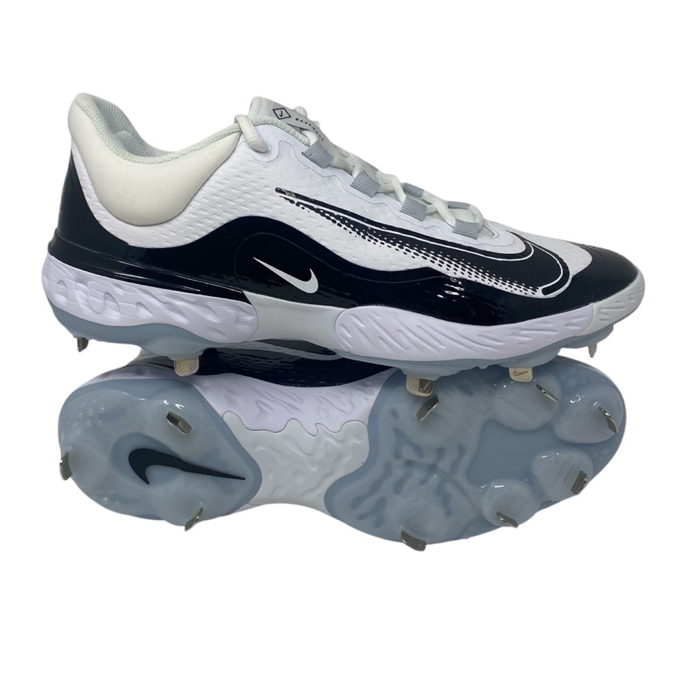 Nike Alpha Huarache Elite 4 Low Men’s Size 13 Baseball Cleats White‎ Black NWOB